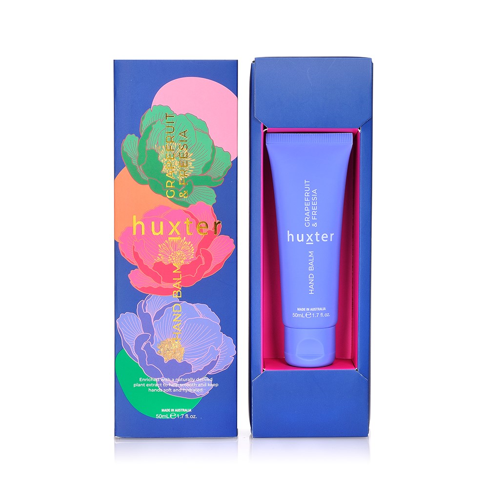 Huxter Hand Balm Gift Box 50ml - Grapefruit & Freesia