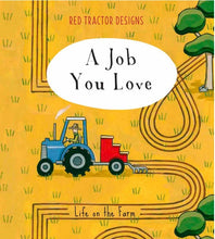 Load image into Gallery viewer, Red Tractor Little Soft Cover Quote Book - A Job You Love
