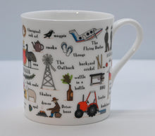 Load image into Gallery viewer, Red Tractor Designs Bone China Mug - This is Australia
