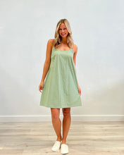 Load image into Gallery viewer, Cotton Slip Nightie - Green Check
