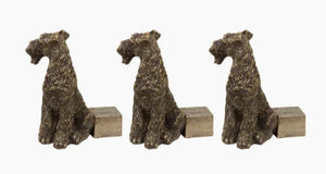 Scottie Dog Pot Stands Set of Three