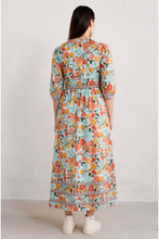 Load image into Gallery viewer, Seasalt Cornwall Blue Hills Dress - Flowering Blooms Chalk
