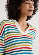 Load image into Gallery viewer, Seasalt of Cornwall Gwynver Jumper - Multi Cornish Raspberry Multi
