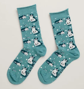 Seasalt Womens Arty Socks - Pawton Wade
