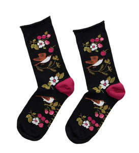 Seasalt Cornwall Womens's Arty Socks - Sweet Nightingale Onyx