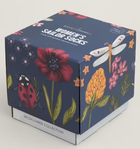 Seasalt Box of 4 Pairs of Socks - Fair Rose Mix