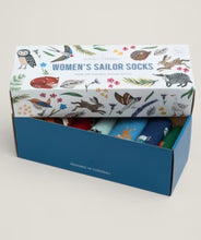 Load image into Gallery viewer, Seasalt Box of 7 Pairs of Socks - Deer Trail Mix
