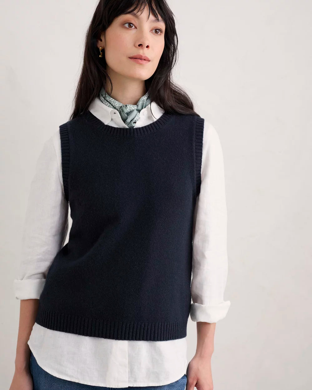Seasalt East View Vest - Maritime