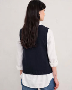 Seasalt East View Vest - Maritime