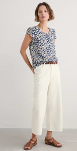 Seasalt Garden Gate Top - Scatter Daisy