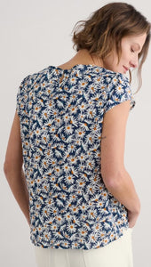 Seasalt Garden Gate Top - Scatter Daisy