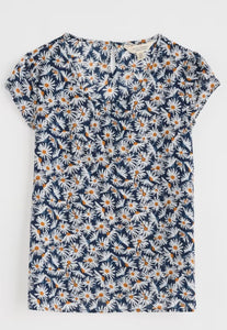 Seasalt Garden Gate Top - Scatter Daisy