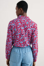 Load image into Gallery viewer, Seasalt Cornwall Larissa Shirt - Collaged Floral Scarlet
