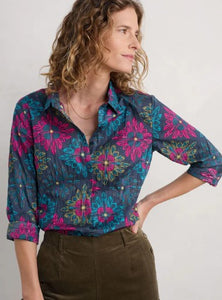 Seasalt Cornwall Larissa Shirt - Cut Glass Mix