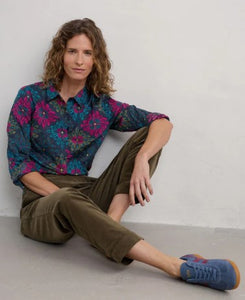 Seasalt Cornwall Larissa Shirt - Cut Glass Mix