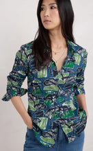 Load image into Gallery viewer, Seasalt Larissa Shirt - Sketchbook Trees Sea Cave
