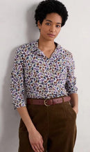 Load image into Gallery viewer, Seasalt Cornwall Larissa Shirt - Sunlit Leaves Chalk
