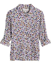 Load image into Gallery viewer, Seasalt Cornwall Larissa Shirt - Sunlit Leaves Chalk
