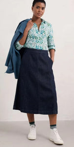 Seasalt Larissa Shirt - Wandering Peas Chalk
