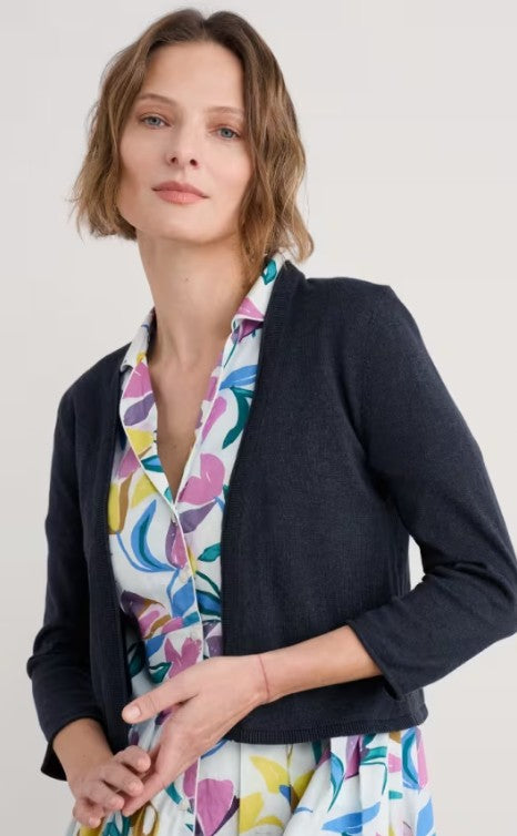 Seasalt Vanessa Cotton Cardigan - Maritime