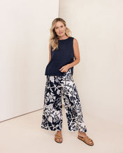 Load image into Gallery viewer, See Saw Sleeveless Button Back Top - Navy
