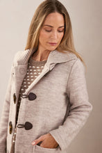 Load image into Gallery viewer, See Saw Boiled Wool Duffle Coat - Natural
