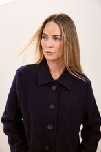 Load image into Gallery viewer, See Saw Boiled Wool Jacket - Navy
