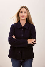 Load image into Gallery viewer, See Saw Boiled Wool Jacket - Navy
