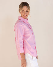 Load image into Gallery viewer, See Saw Cotton 3/4 Sleeve Shirt - Pink DETAILS

