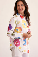 Load image into Gallery viewer, See Saw Linen L/S Shirt - Floral Print
