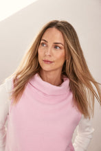 Load image into Gallery viewer, See Saw Boiled Wool Cowl Neck Vest - Blush
