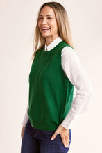 Load image into Gallery viewer, See Saw Wool Blend Vest - Pine
