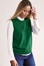 Load image into Gallery viewer, See Saw Wool Blend Vest - Pine

