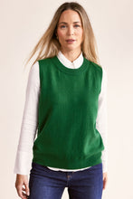 Load image into Gallery viewer, See Saw Wool Blend Vest - Pine
