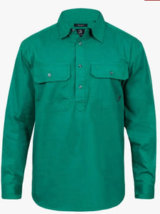 Swanndri Childrens Alice Springs Shirt - Green