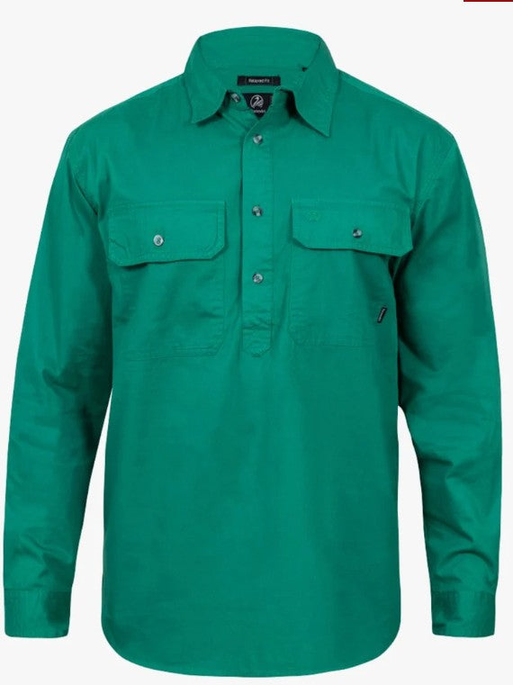 Swanndri Childrens Alice Springs Shirt - Green