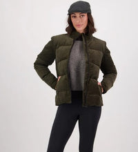 Load image into Gallery viewer, Swanndri Summit Womens Cord Jkt - Olive
