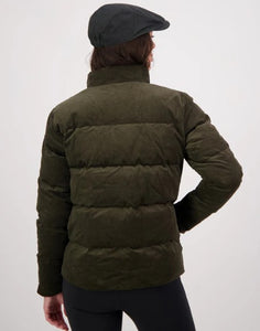Swanndri Summit Womens Cord Jkt - Olive
