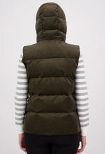 Load image into Gallery viewer, Swanndri Summit Womens Cord Vest - Olive
