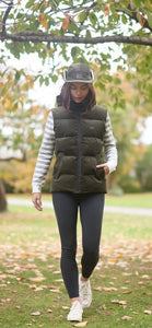 Swanndri Summit Womens Cord Vest - Olive