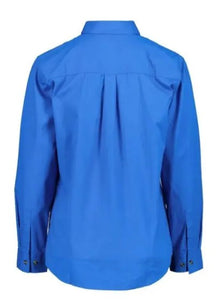 Swanndri Ladies Roma Cotton Shirt - Aqua