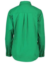 Load image into Gallery viewer, Swanndri Ladies Roma Cotton Shirt - Green
