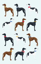 Load image into Gallery viewer, Allgifts Australia Tea Towels - Greyhounds
