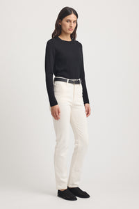 Toorallie Fine Merino L/S Crew - Navy