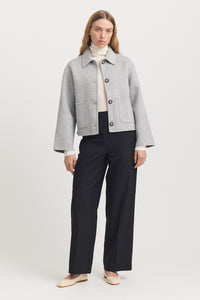 Toorallie Wool Jacket - Mid Grey