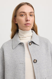 Toorallie Wool Jacket - Mid Grey