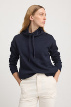 Load image into Gallery viewer, Toorallie Lounge Funnel Neck Jumper - French Navy
