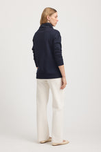 Load image into Gallery viewer, Toorallie Lounge Funnel Neck Jumper - French Navy
