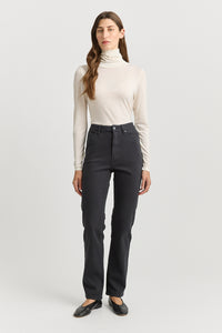 Toorallie Turtle Neck (or Skivvy) Merino Top - Warm White