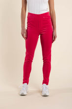 Load image into Gallery viewer, Two T&#39;s Pull on Baby Cord Jean - Raspberry
